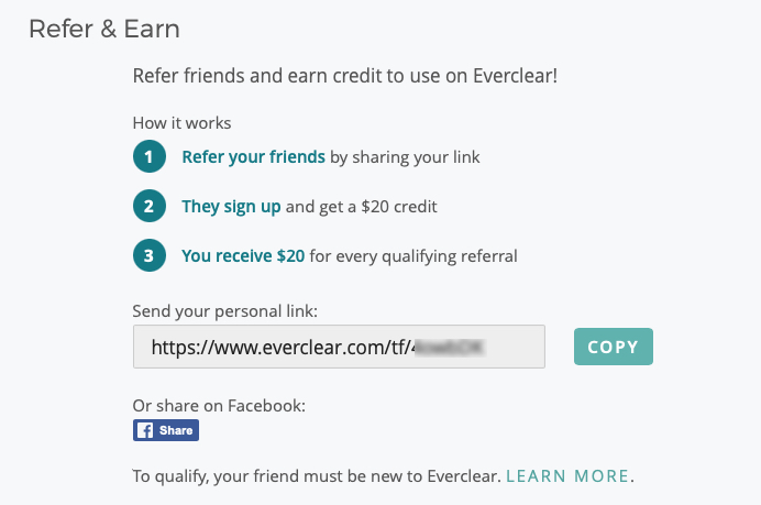 Refer & Earn Referral Program – Everclear